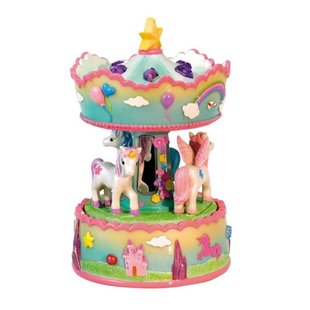 Unicorns Carrousel Muziekdoosje