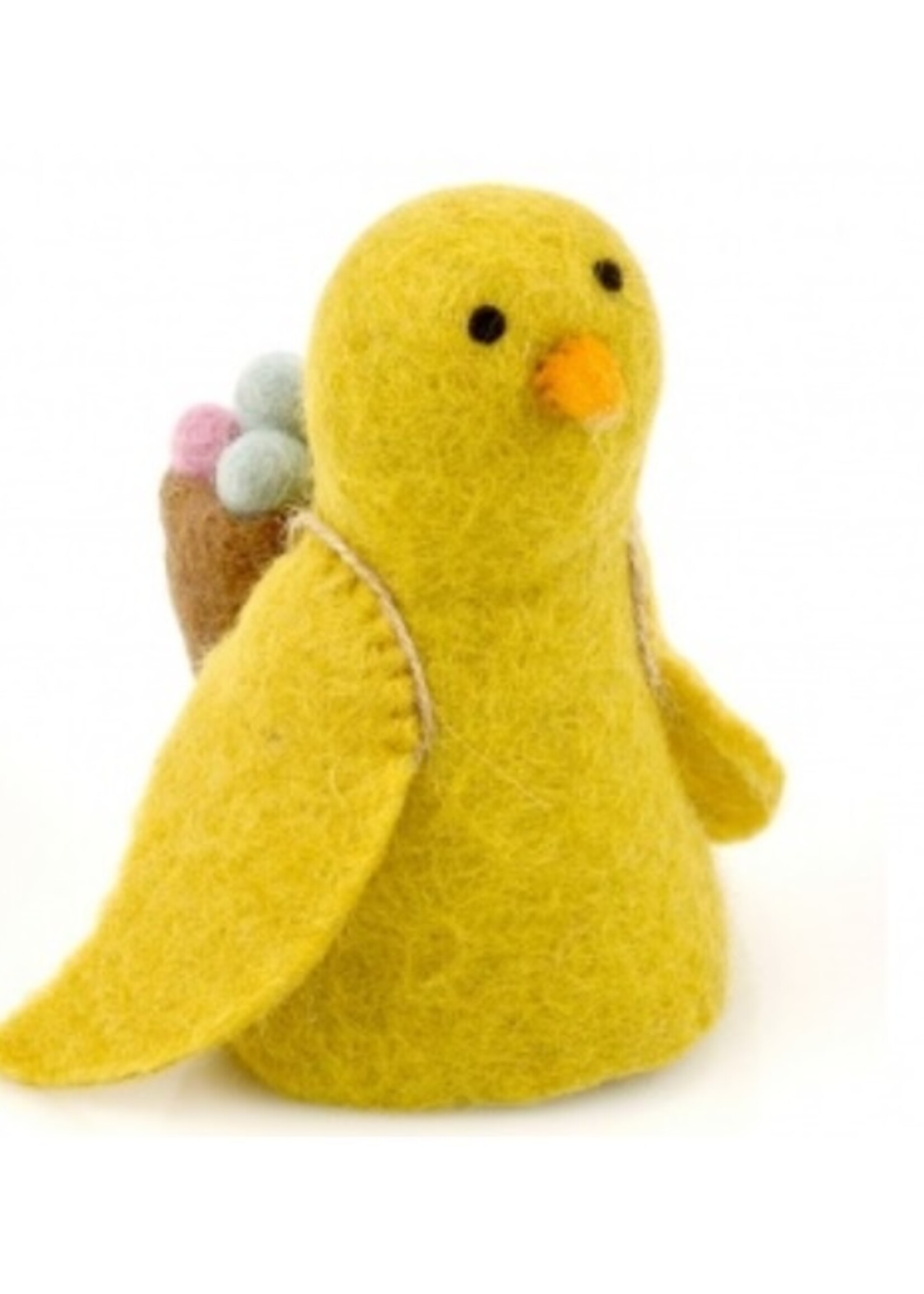 Felt so good Handgemaakte naaldvilten eiwarmer paaskuiken
