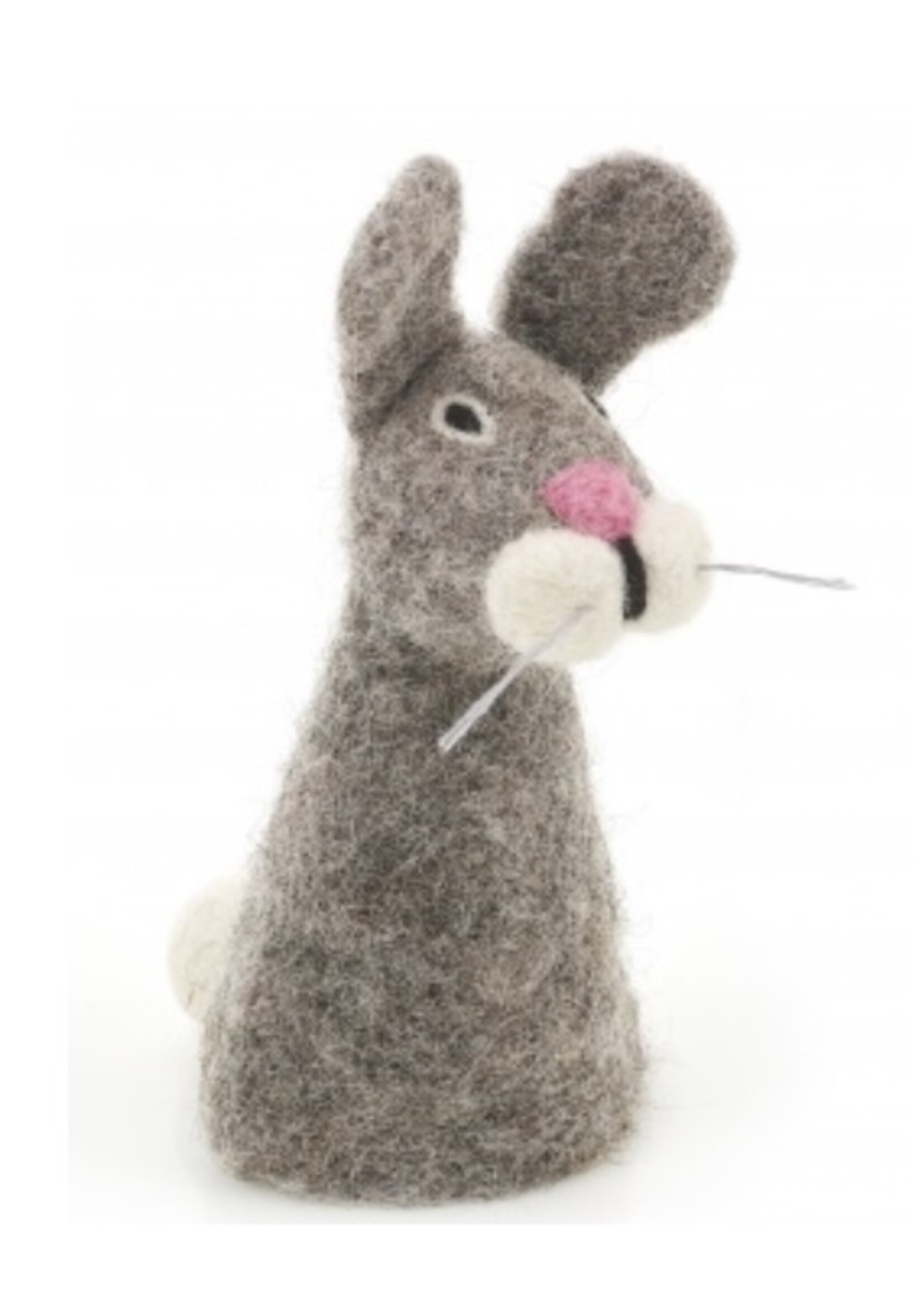 Felt so good handgemaakte naaldvilten eiwarmer paashaas