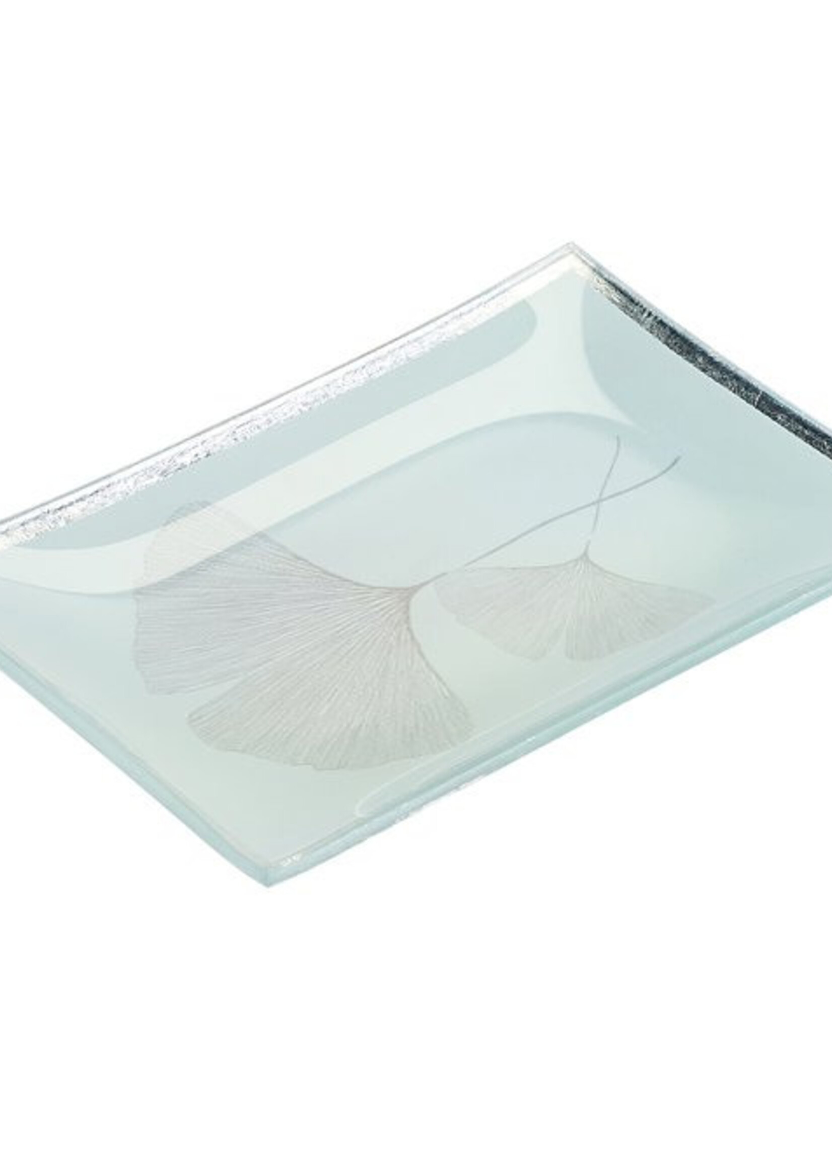 Giftcompany Glazen schoteltje Ginkgo