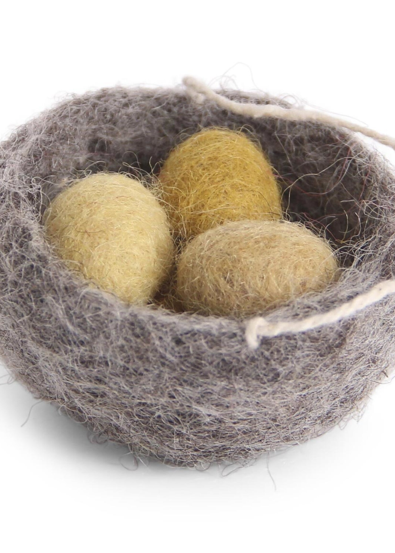 Én Gry & Sif handgemaakt vogelnestje paashanger