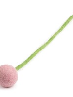 Én Gry & Sif Zacht roze vilten bloem