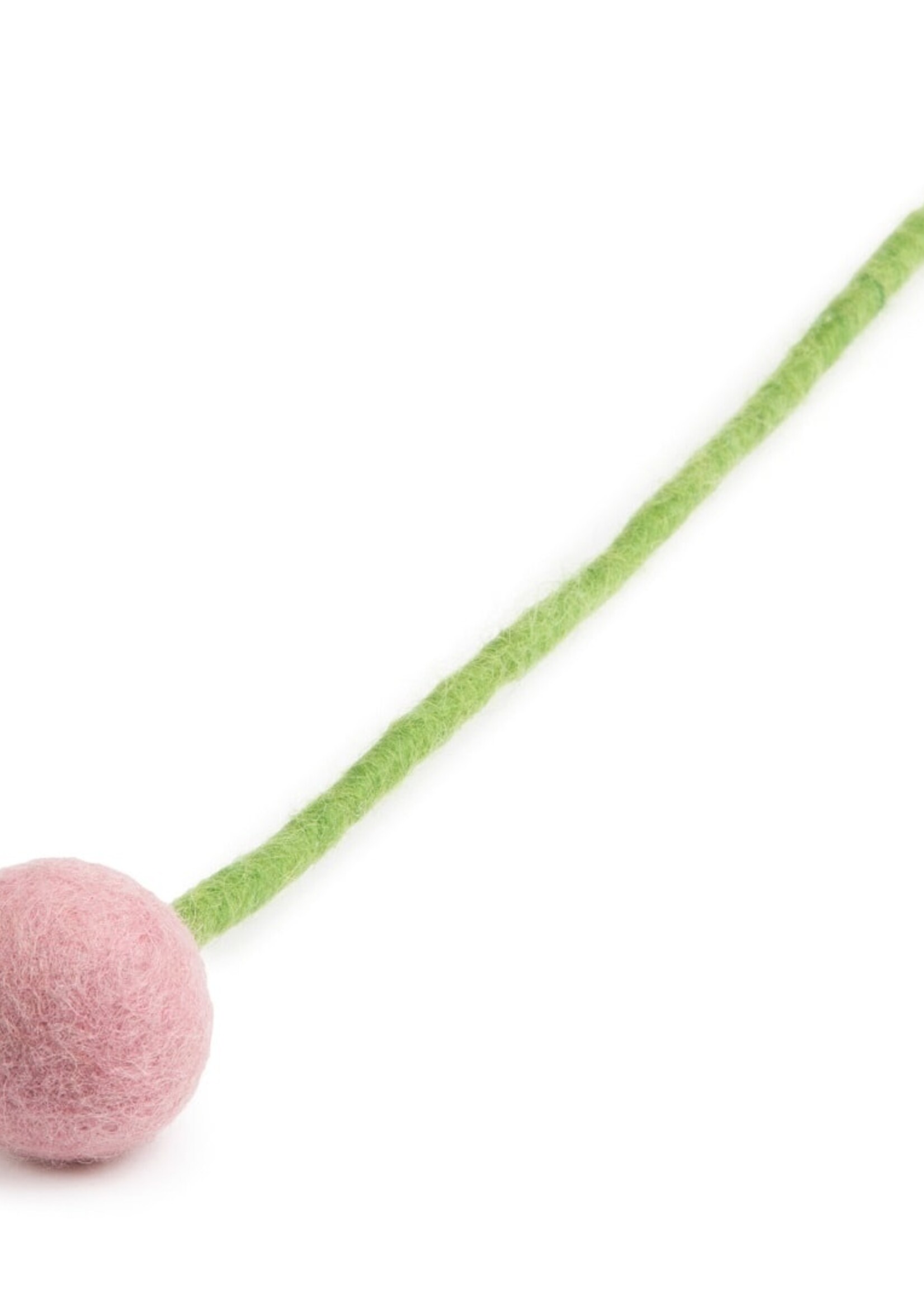 Én Gry & Sif zacht roze vilten bloem 30 cm