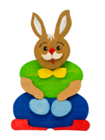 Graupner Paashaas Groen  en Donkerblauw