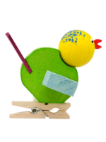 Graupner Vogeltje Geel en Groen