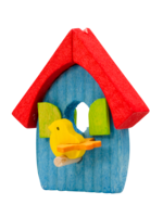 Graupner Vogelhuis Hangertje Blauw met Rood