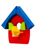 Graupner Vogelhuis Hangertje Rood met Blauw