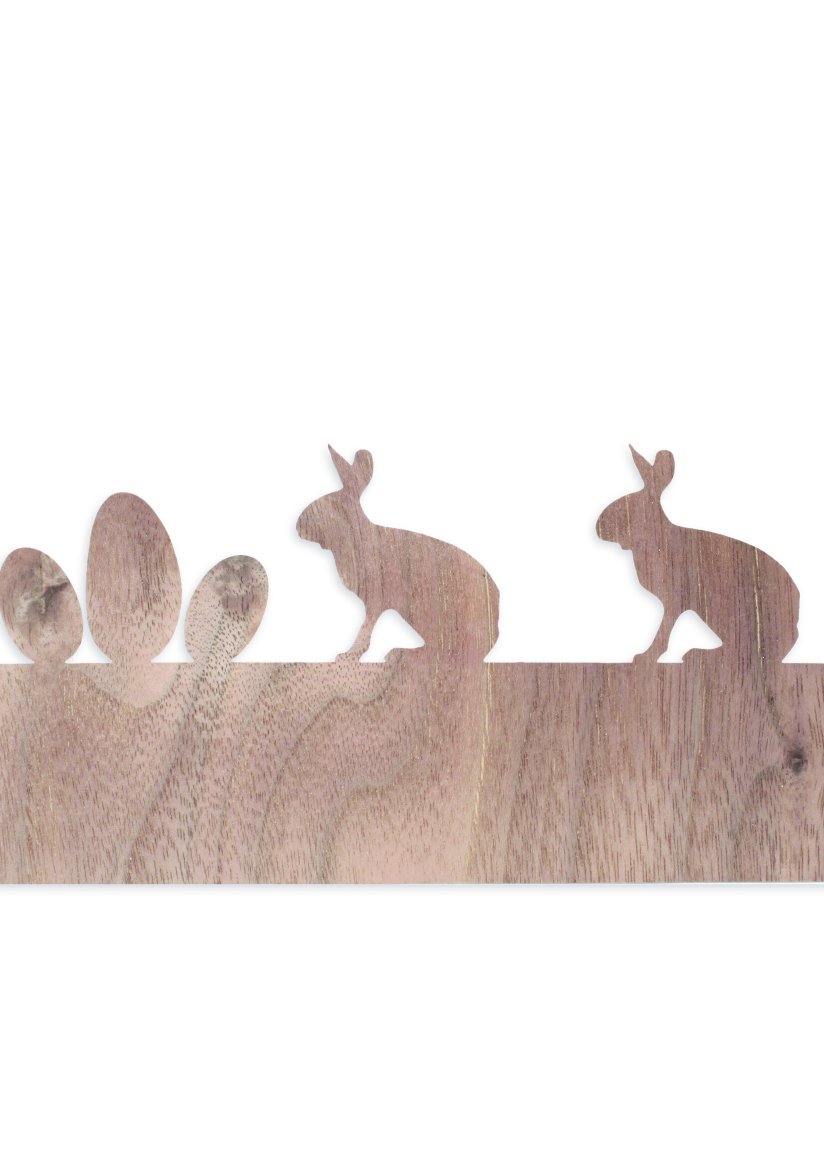 designimdorf Schaduwspel hazen en eieren waxinelichthouder