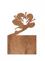 designimdorf Los Motief Narcis Schaduwspel Waxinelichthouder