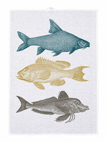 Frohstoff Theedoek met Drie Vissen