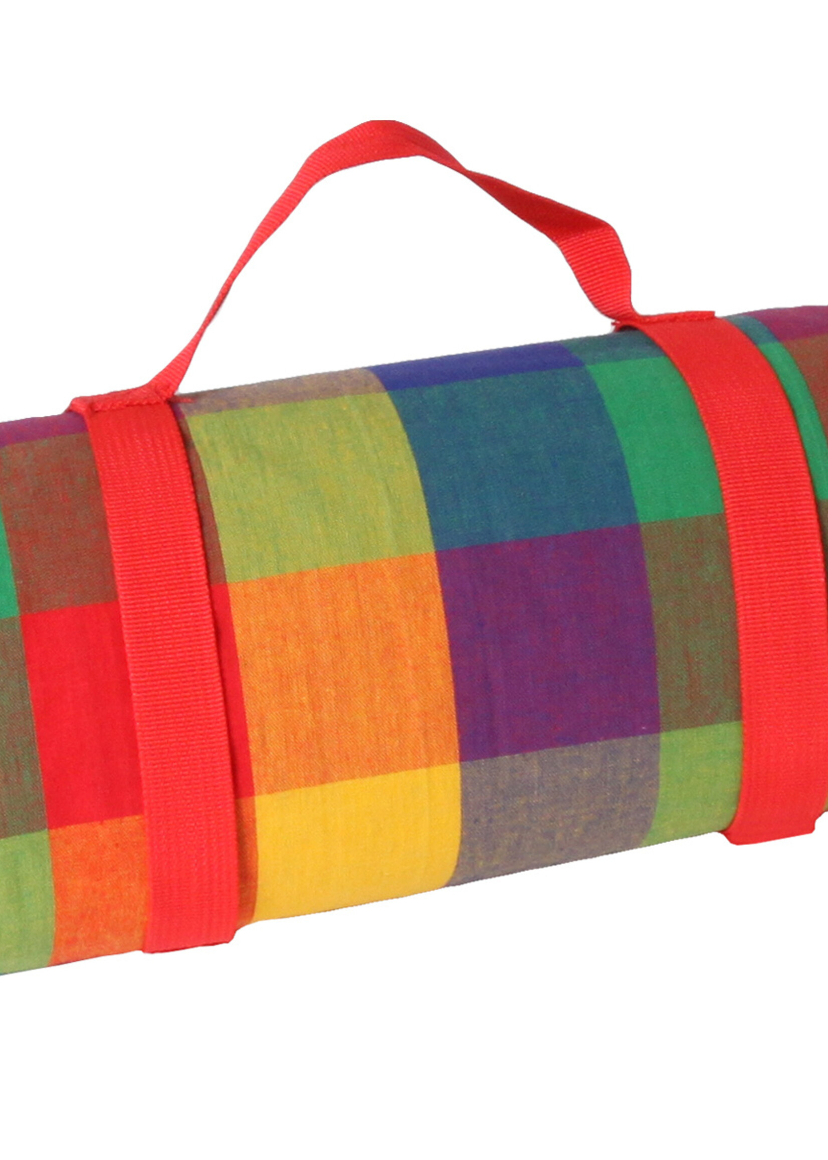 Les Jardins de la Comtesse picknickkleed met gekleurde ruitjes 280 x 140 cm