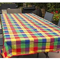 Les Jardins de la Comtesse picknickkleed met gekleurde ruitjes 280 x 140 cm