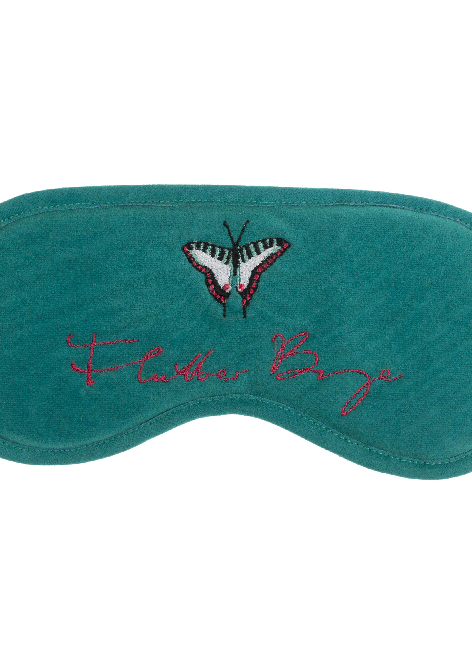Sophie Allport slaap masker - oogmasker met vlinder en tekst "Flutter Bye"