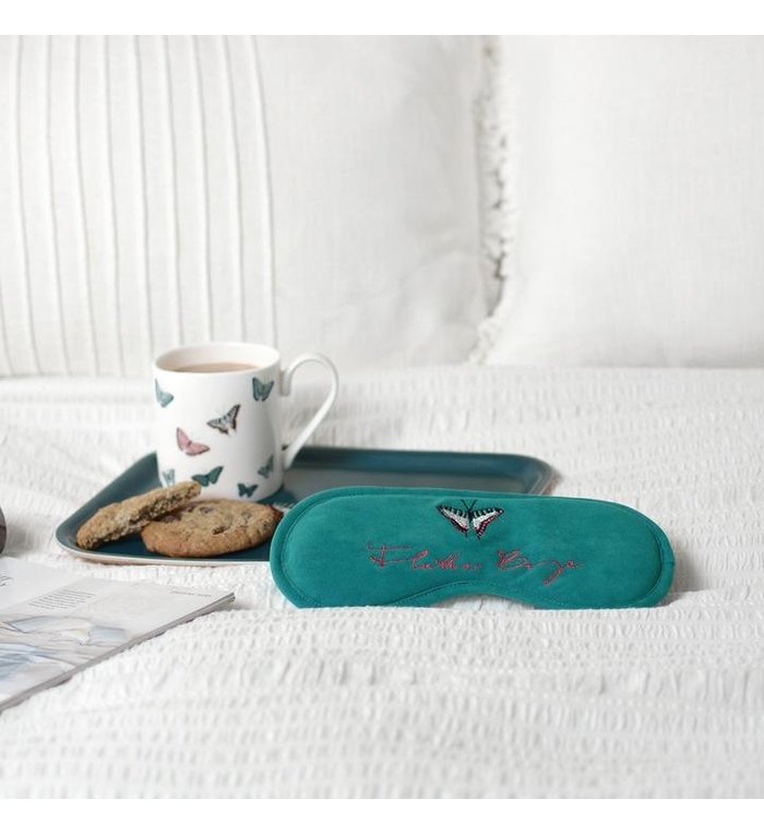 Sophie Allport slaap masker - oogmasker met vlinder en tekst "Flutter Bye"