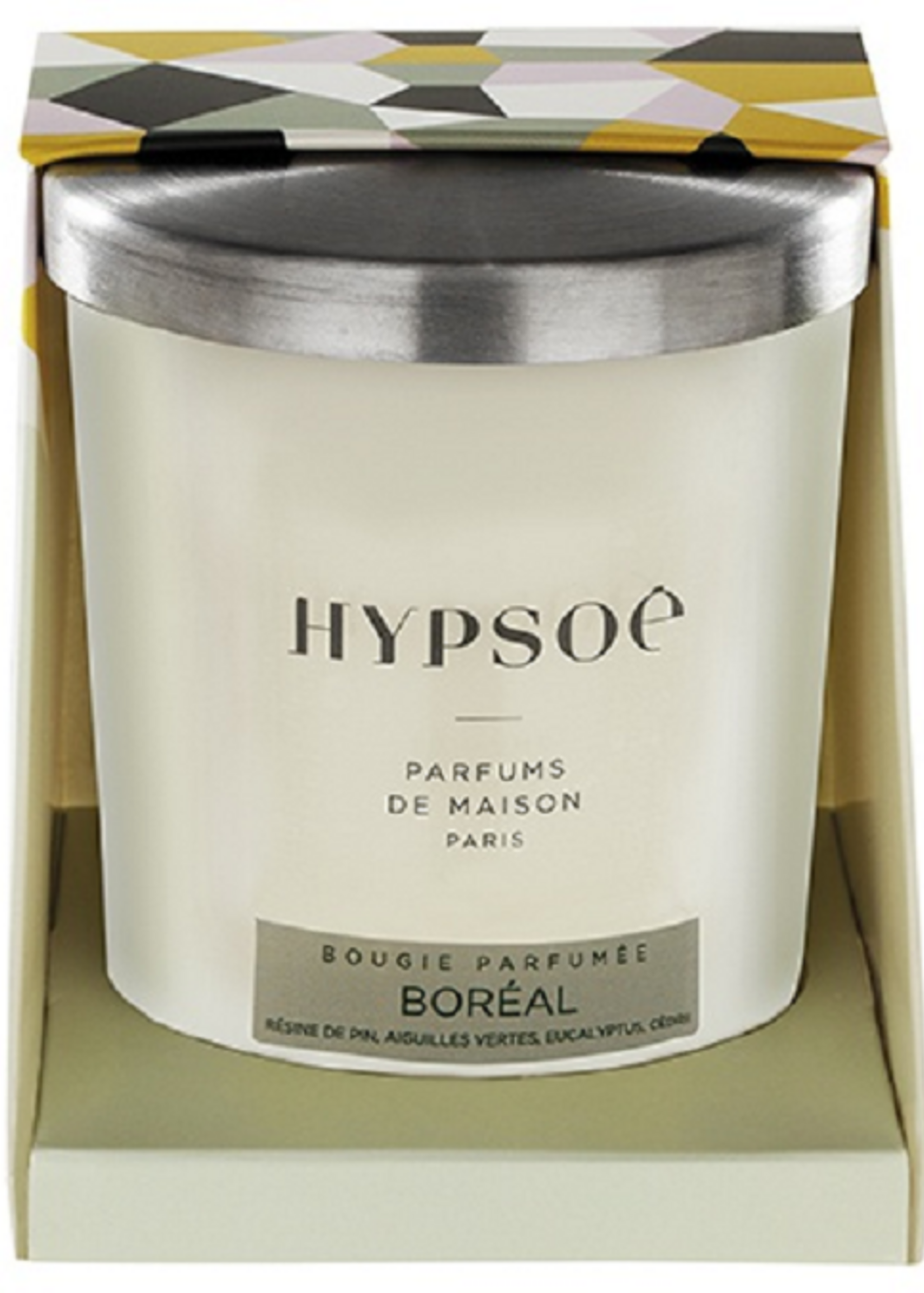 Hypsoé geurkaars Boréal kerstgeur 200 gram