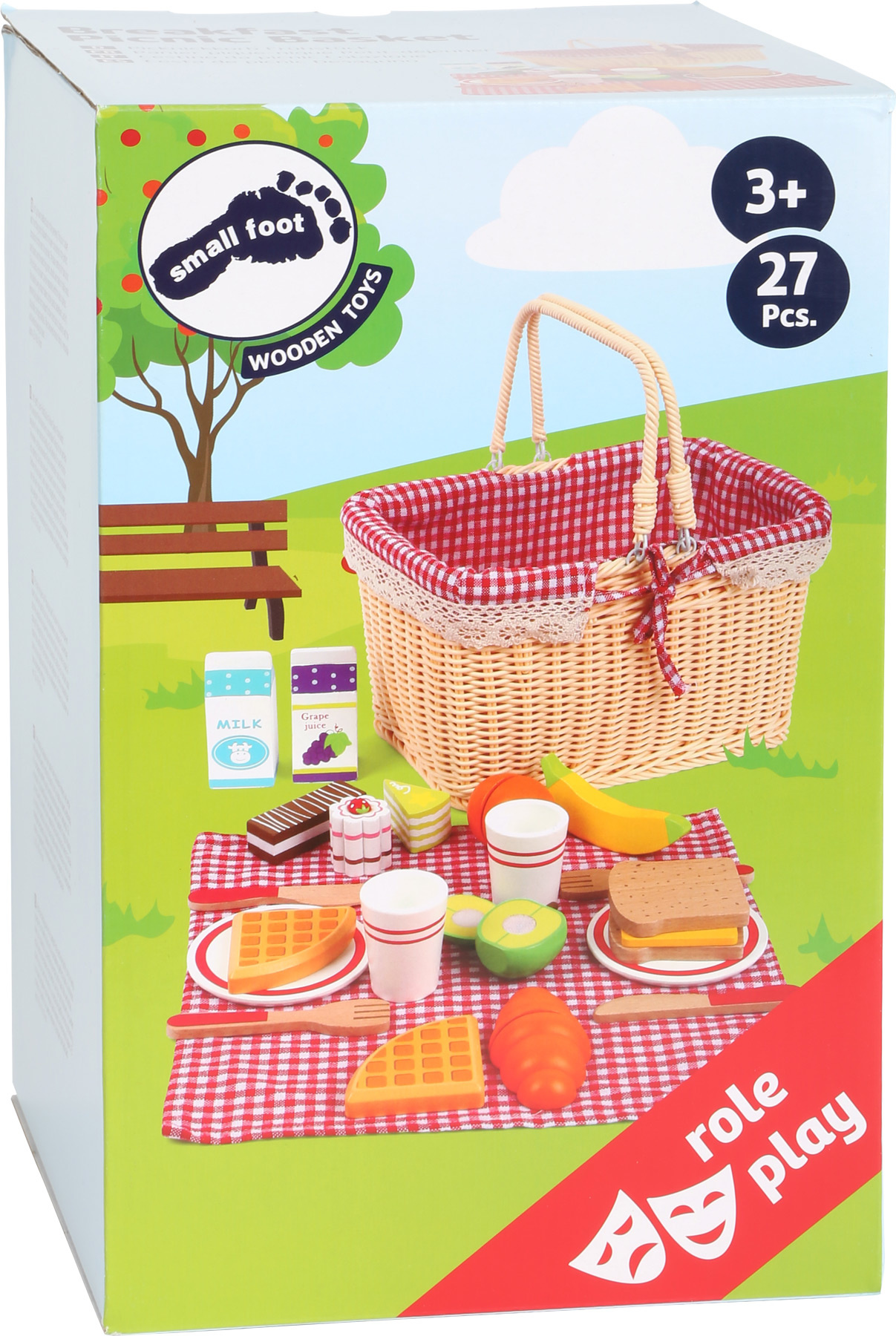 Picknickmand voor Kinderen - Speelset 27 onderdelen van Small Foot