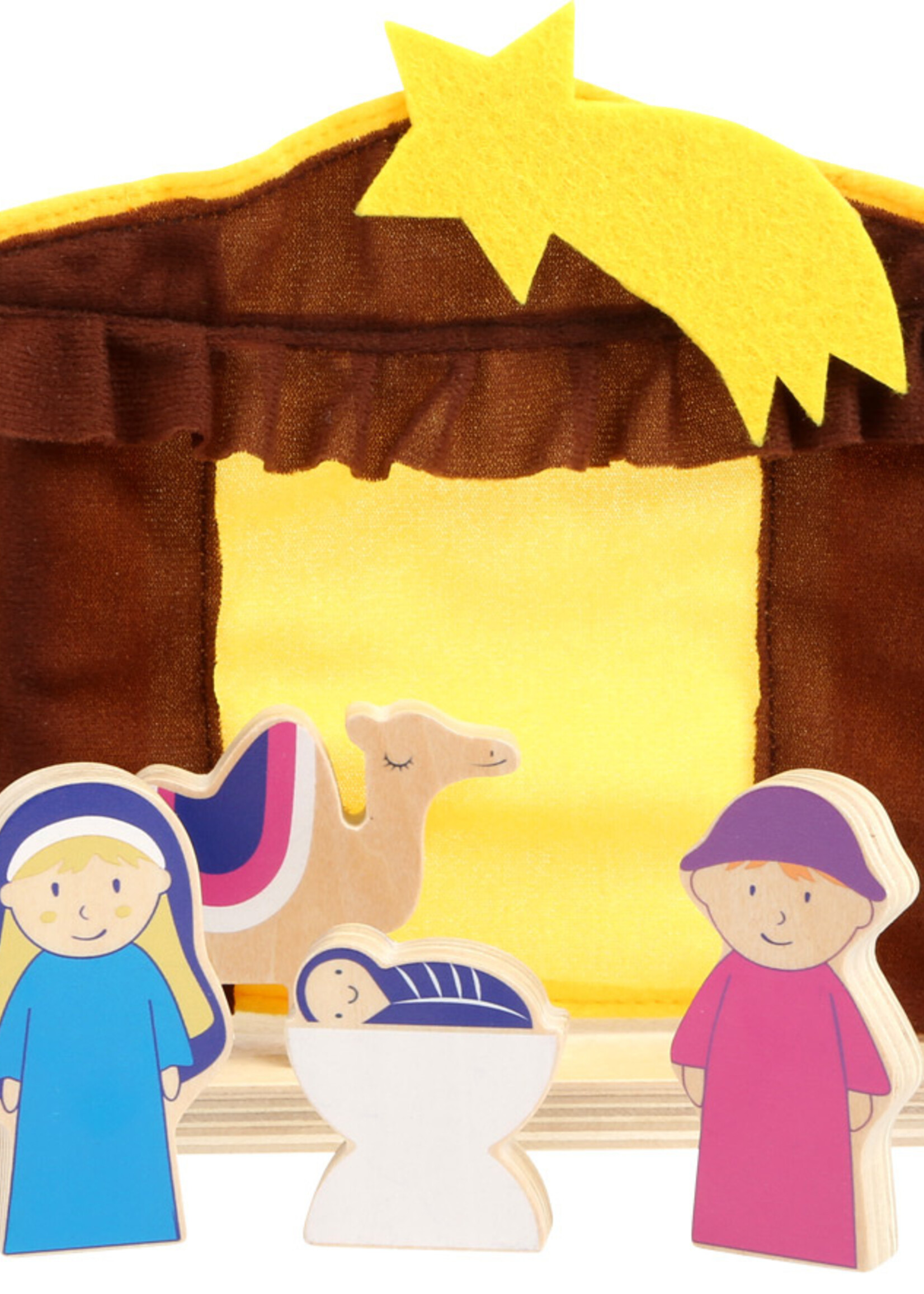 Small Foot kerststal voor kinderen speelset