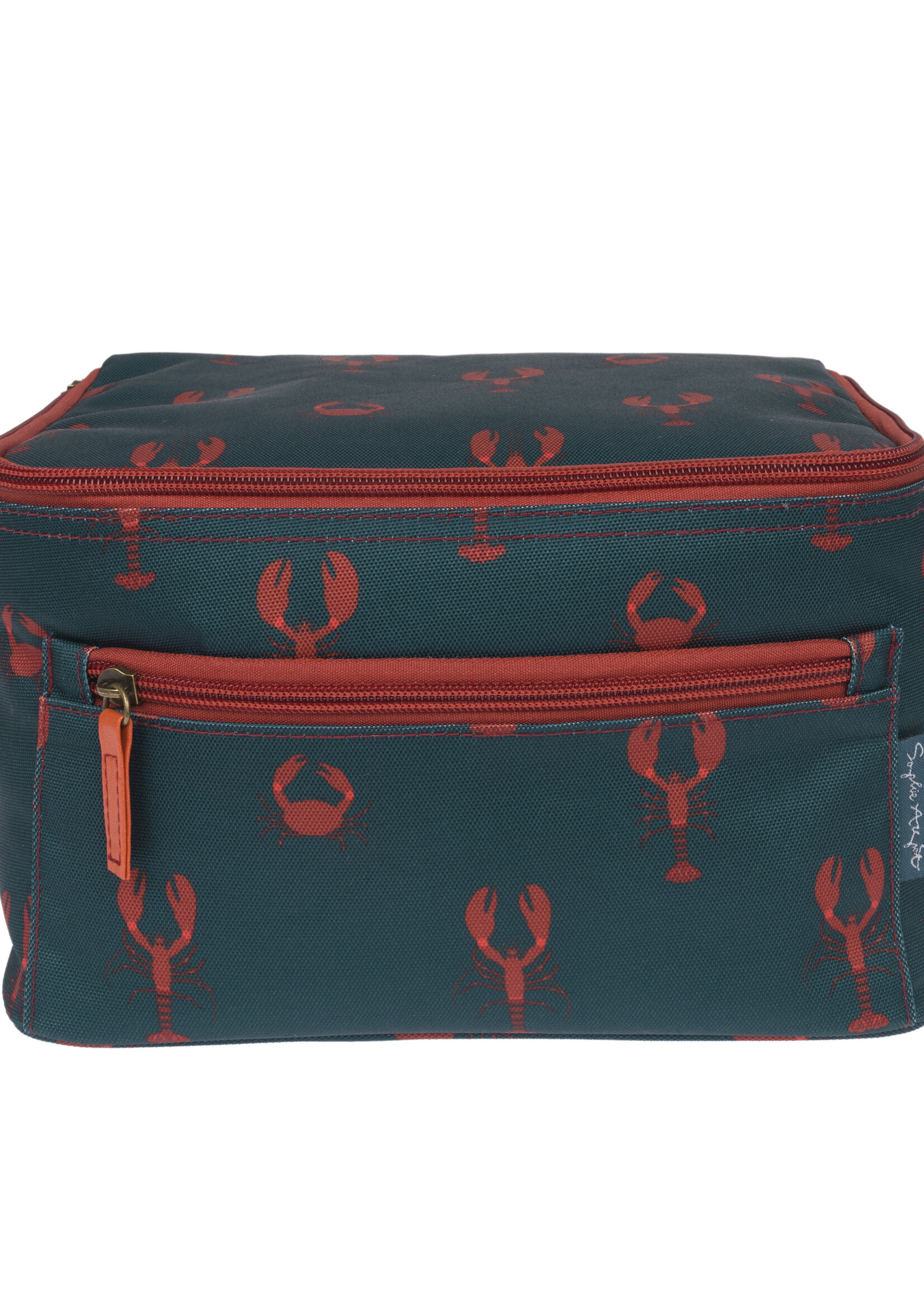 Sophie Allport lunch tasje met kreeften patroon