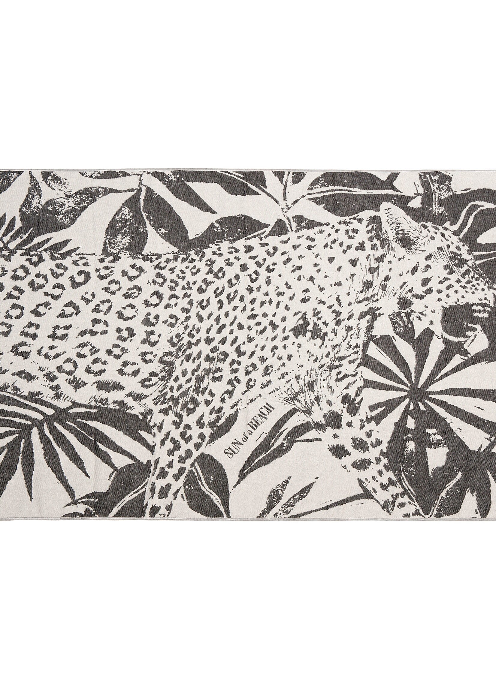 Sun of a Beach  vederlichte luipaard strandhanddoek - hamamdoek