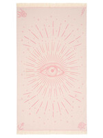 Sun of a Beach  Third Eye Pink Hamamdoek - Strandlaken