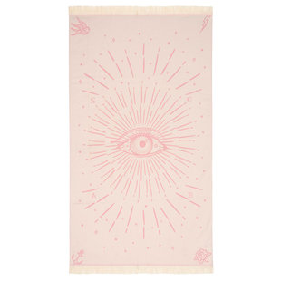 Third Eye Pink Hamamdoek - Strandlaken