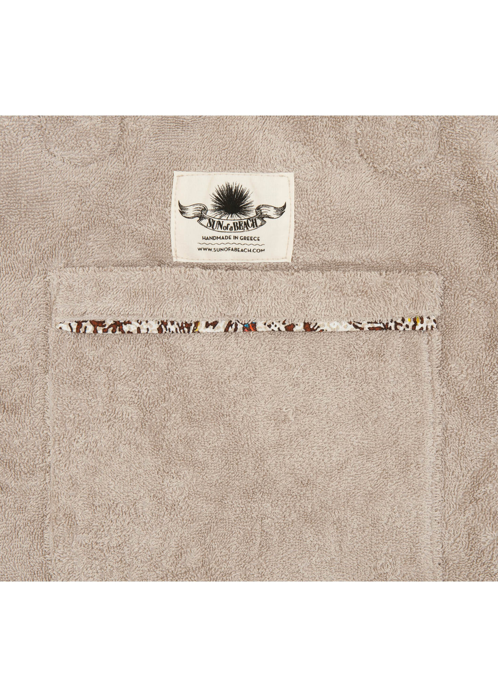 Sun of a Beach  Luxe strandtas met luipaarden design
