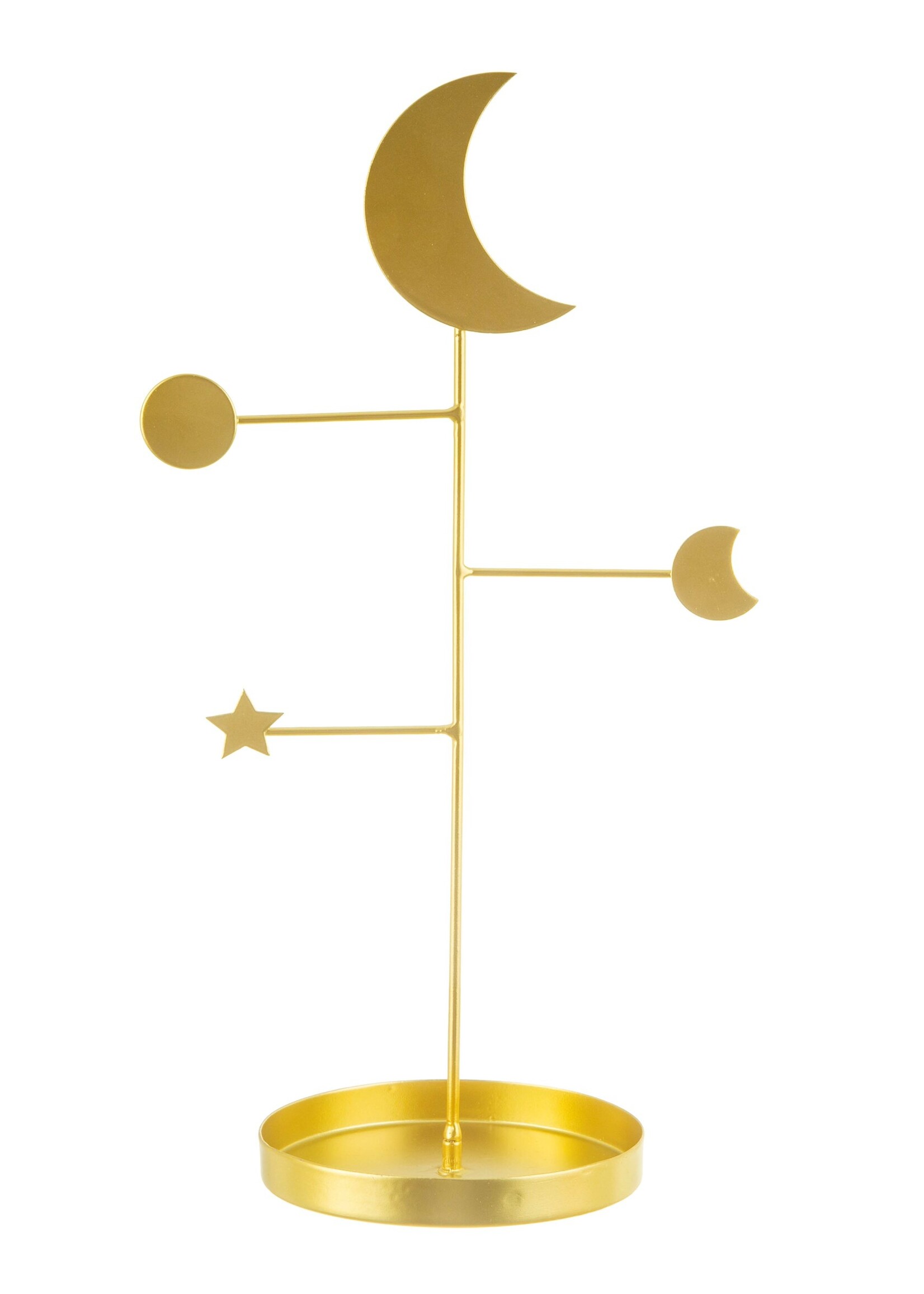 Sass & Belle gouden galaxy sieradenstandaard uit de Celestial collectie