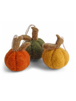 Én Gry & Sif Kleurige Halloween Pompoenen - set van 3