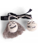 Én Gry & Sif Grappig Halloween Hoofd en Mummie Hangertjes