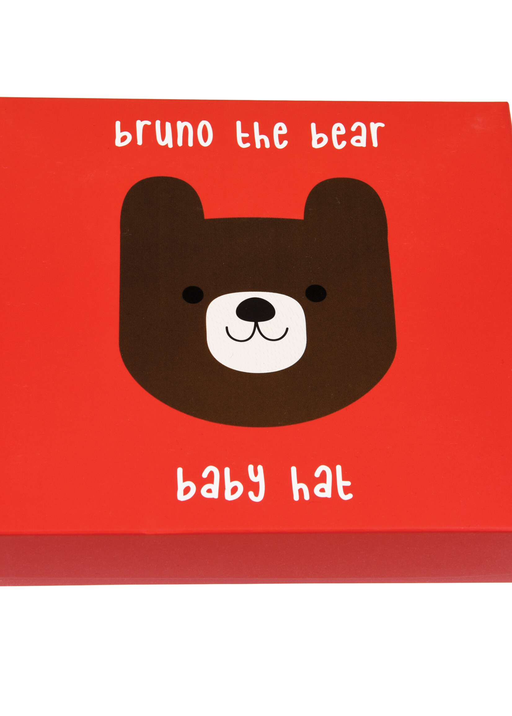 Rex London Bruno de Beer bruin baby mutsje