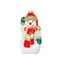 Glazen Frosty The Snowman kerstboom figuur - 12 cm