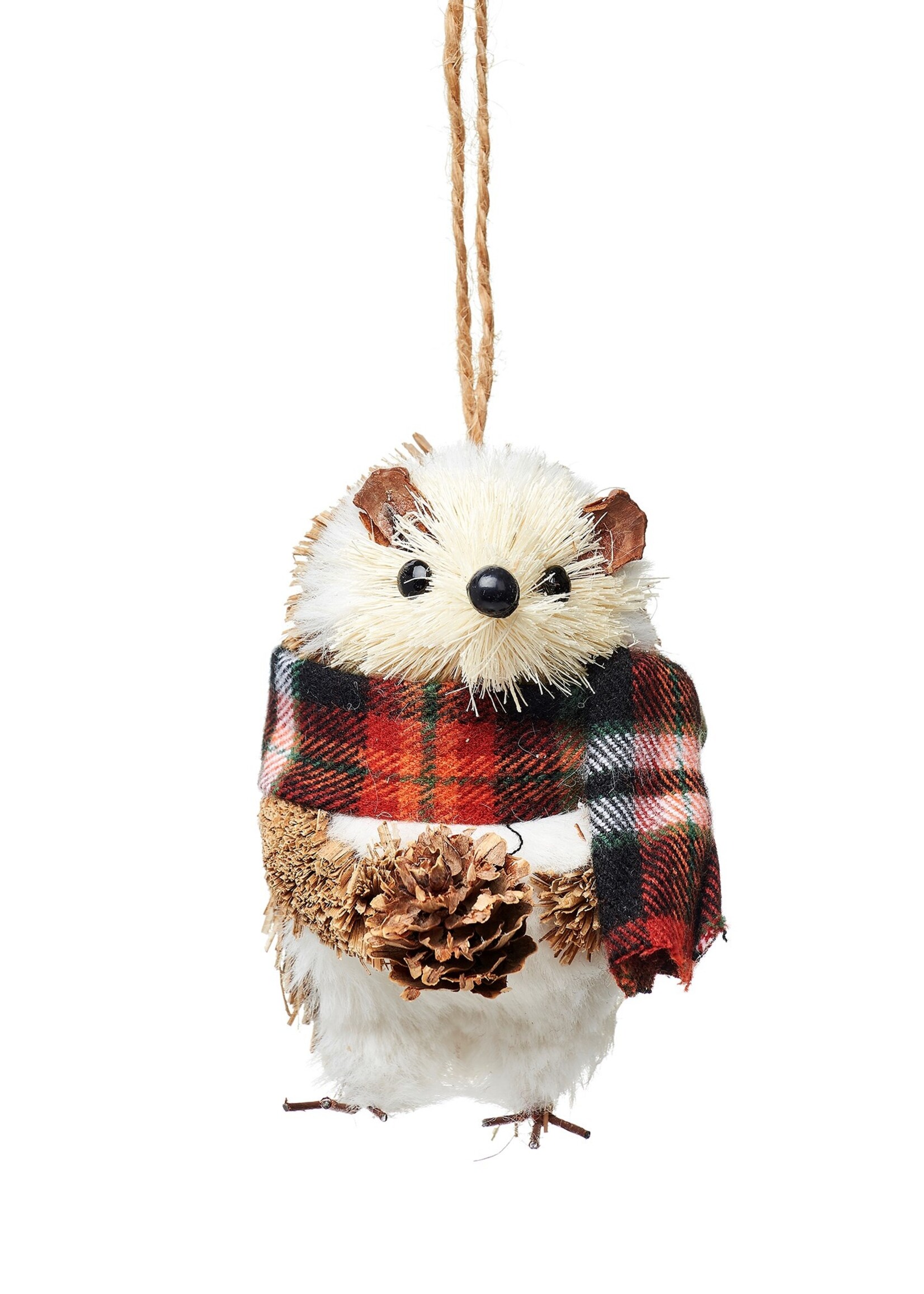 Sass & Belle Egel kerstboomdecoratie van geborsteld materiaal