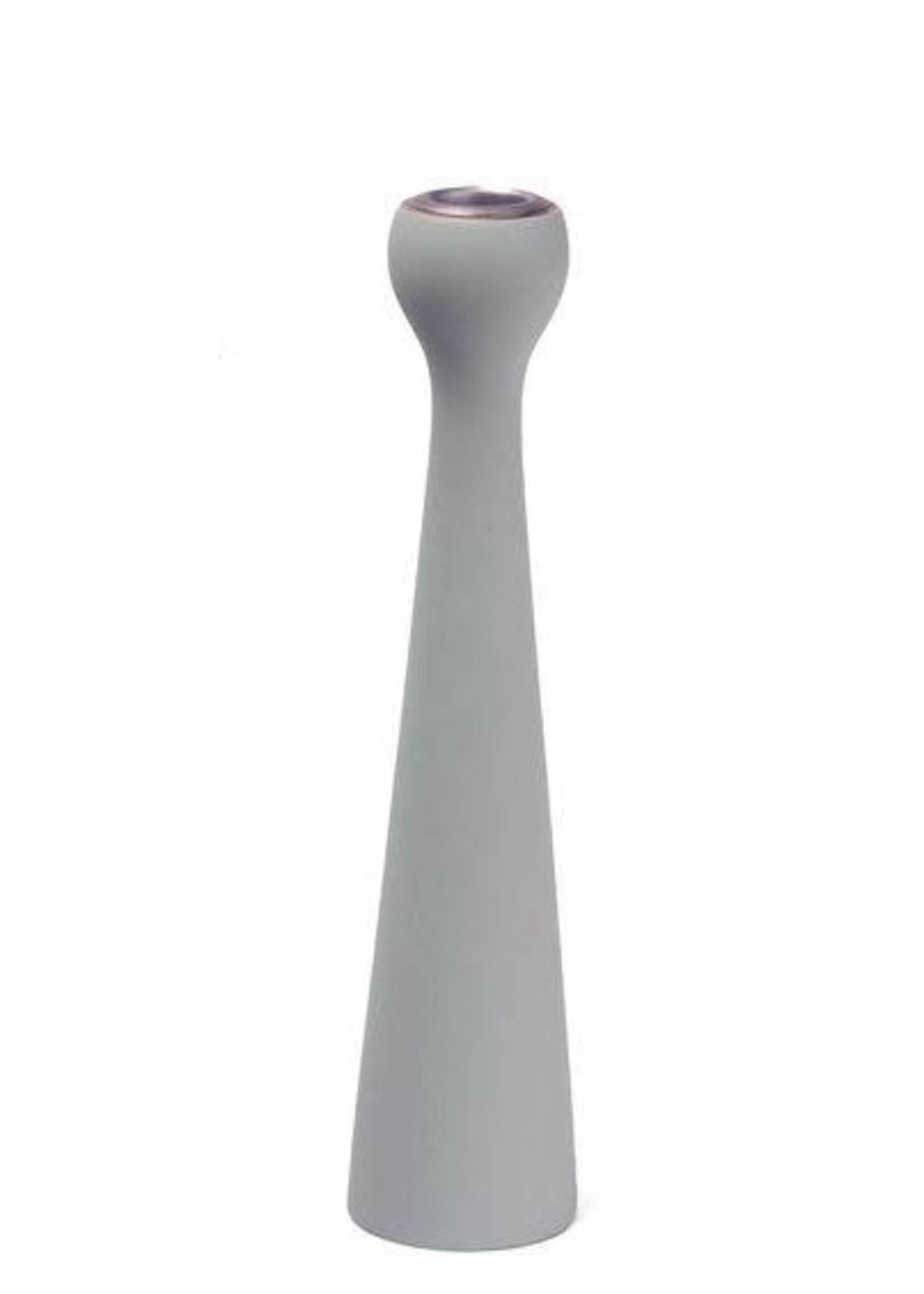 Kinta Kandelaar Aca 25 cm mat grijs