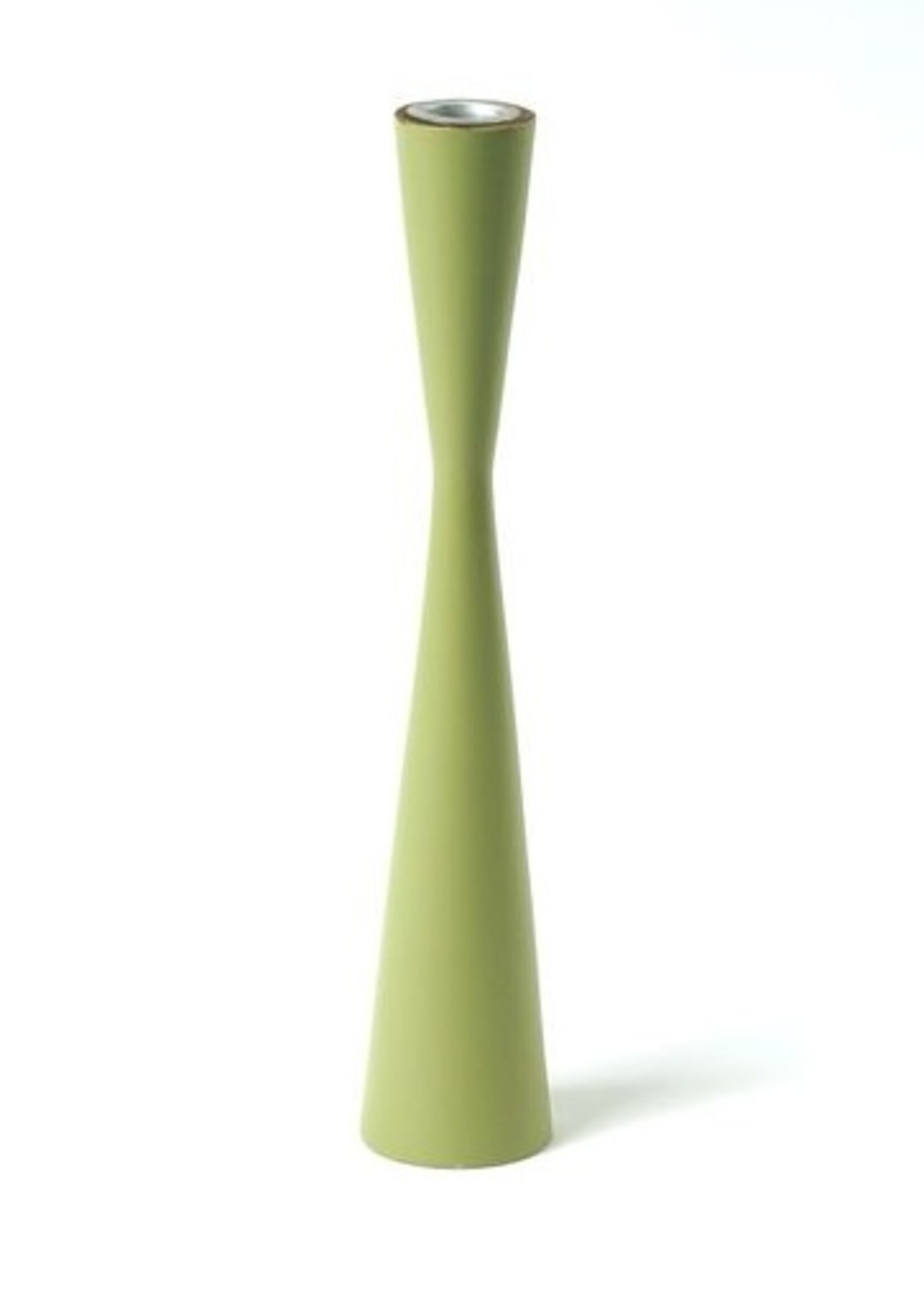 Kinta Kandelaar Zandloper 30 cm Olijfgroen