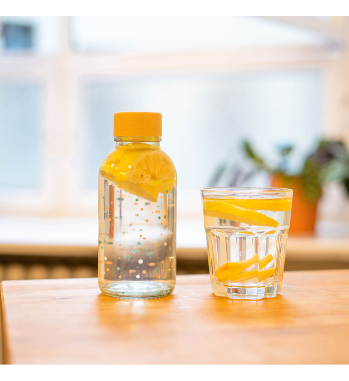 Carry Bottles Glazen Drinkfles Flying Circles 0.4 liter