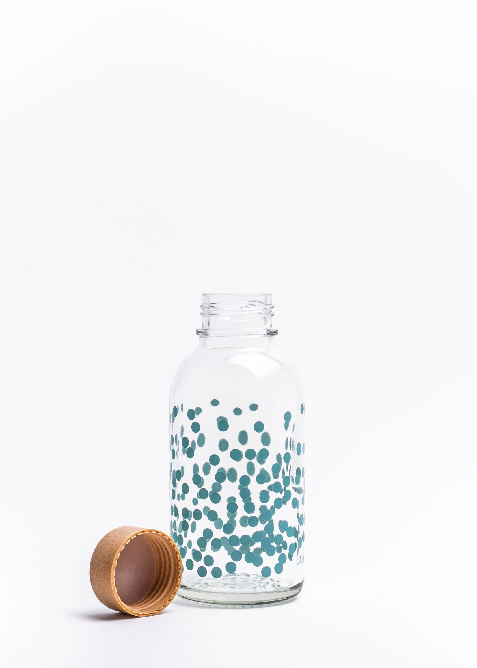 Carry Bottles Glazen Drinkfles Pure Happiness 0.4 liter