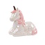 Sass & Belle schattige eenhoorn spaarpot uit de Rainbow Unicorn collectie