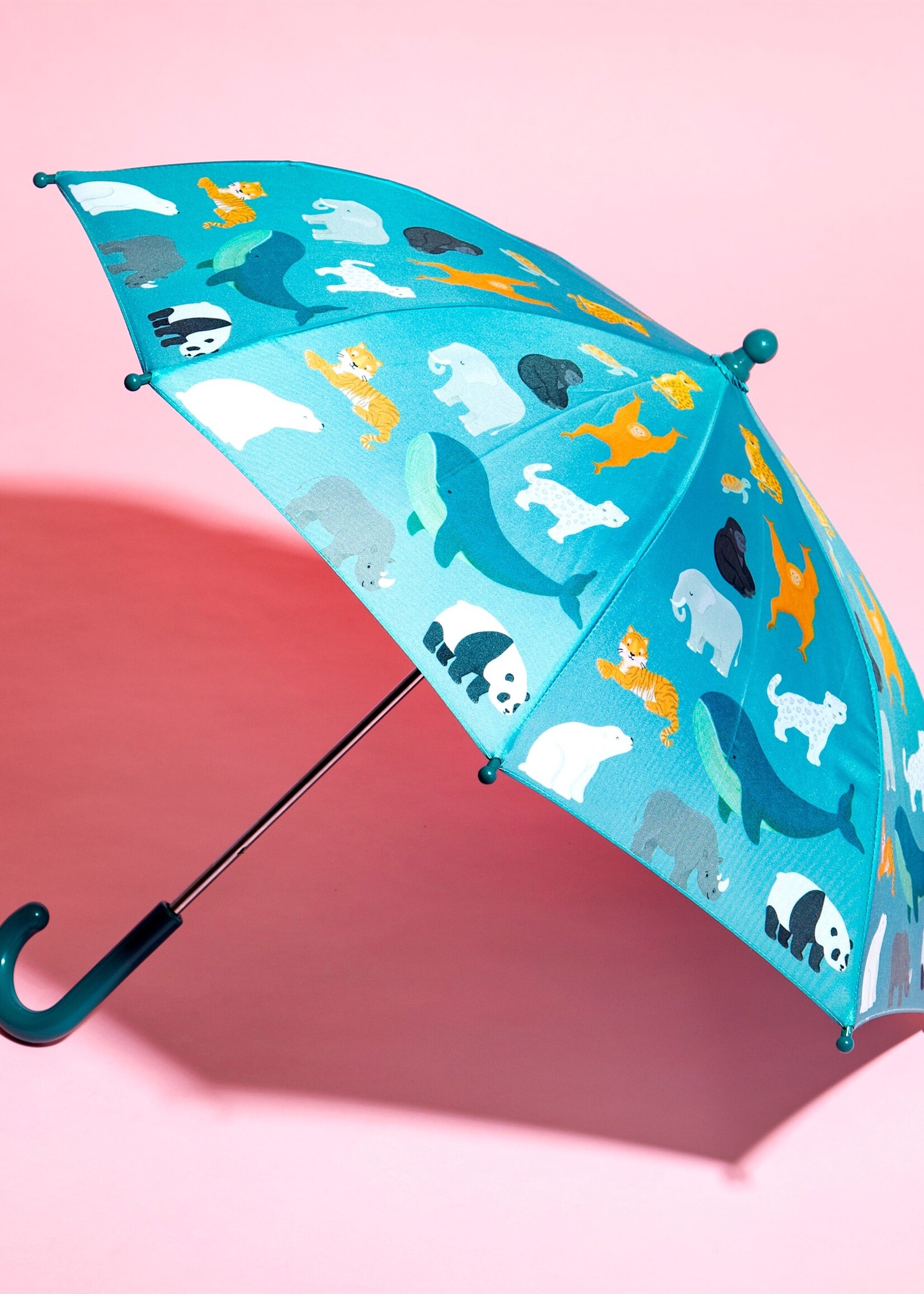 Sass & Belle paraplu voor kinderen uit de Bedreigde Diersoorten collectie