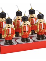 Notenkraker Waxinelichtjes - set van 6 kaarsjes