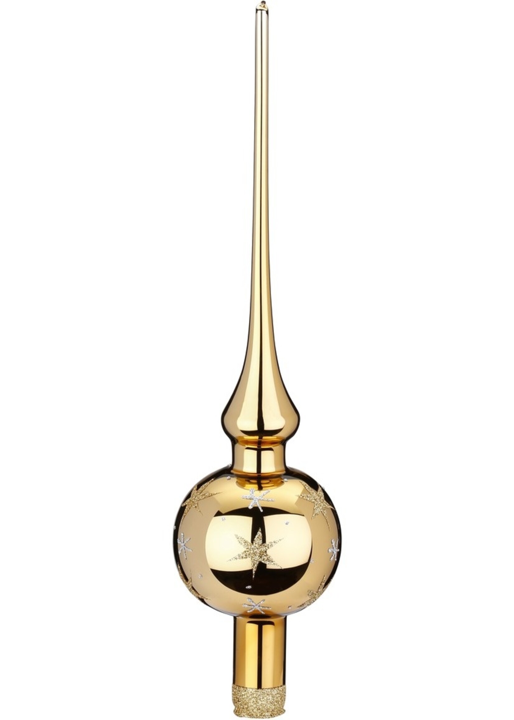 Inge Glas Manufaktur Piek Goud Sterrenhemel 30 cm hoog - handgemaakt in Duitsland