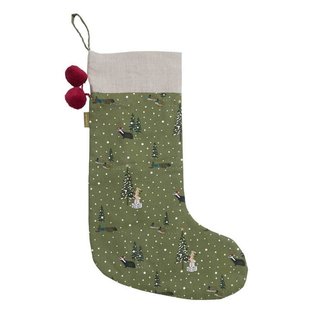 Feestelijk Bos Christmas Stocking