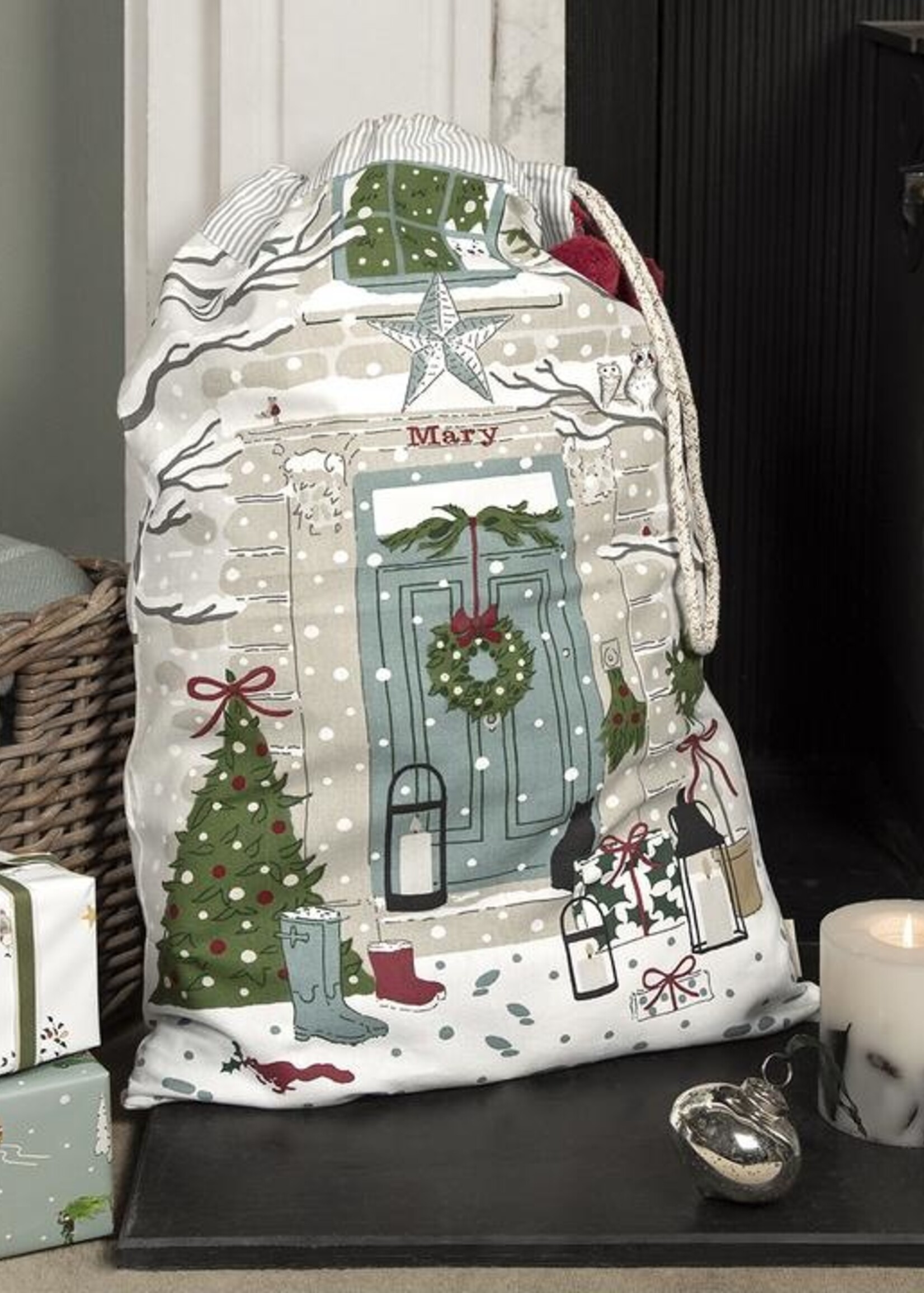 Sophie Allport Cadeauzak Kerstfeest uit de Hulst & Besjes collectie