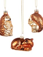 Sass & Belle Set van 3 Bosdieren Kersthangers