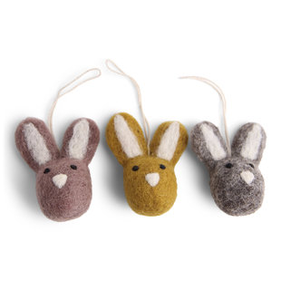 Mini Haasjes Warme Kleuren - set van 3