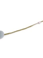 Én Gry & Sif Lichtblauwe vilten bloem