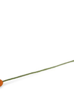 Én Gry & Sif Oranje vilten bloemetje