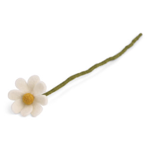 Witte Anemoon - vilten bloem