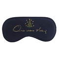 Sophie Allport slaap masker - oogmasker met kerstboom en tekst "One more sleep"