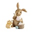 Goodwill Paashaas verft paaseitjes - staand - 13 cm