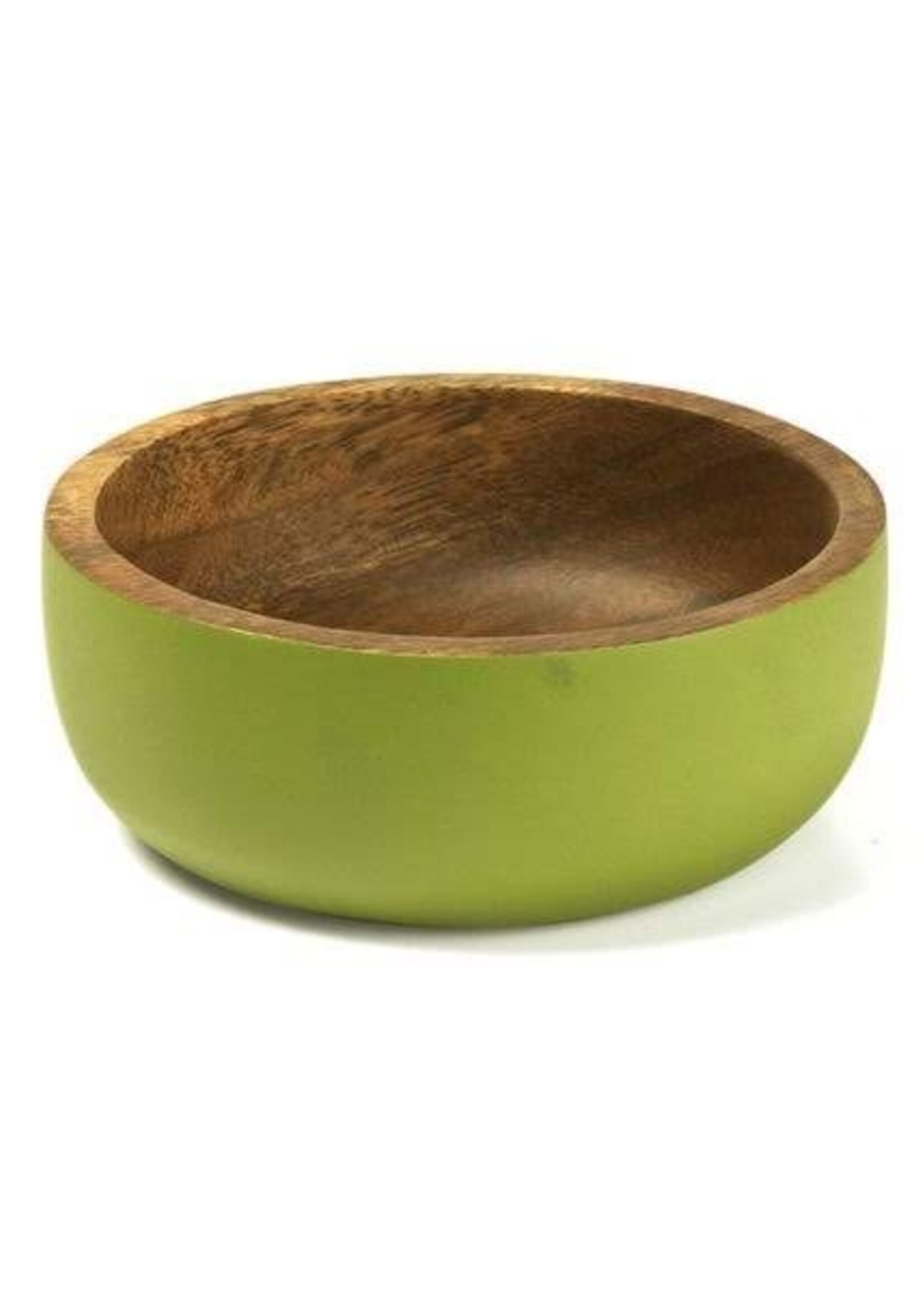 Kinta olijfgroen rond schaaltje 10 x 4 cm